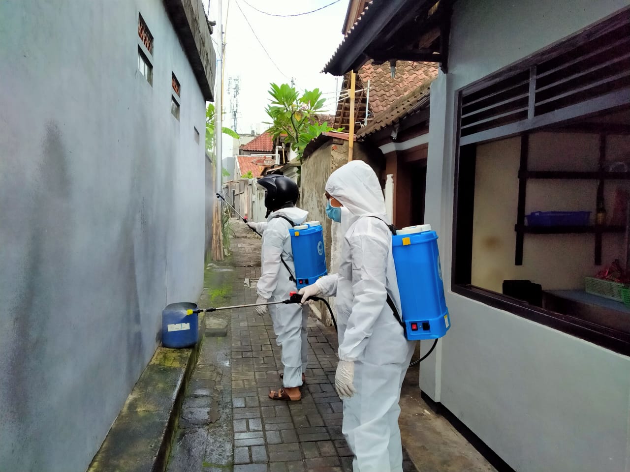 Penyemprotan Disinfekatan