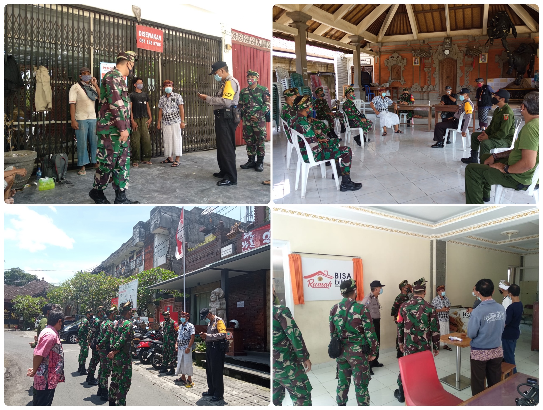 Pemantauan dan Sosialisasi Prokes Pencegahan Covid-19