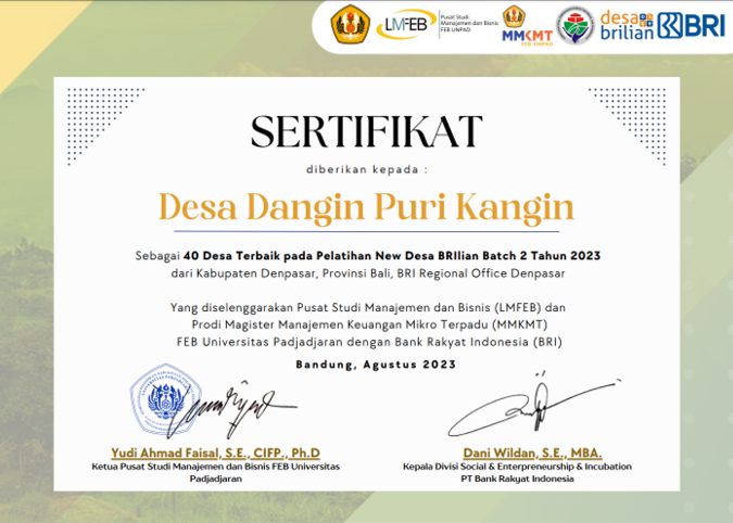 40 BESAR DESA TERBAIK - BRILIAN BATCH 2.0