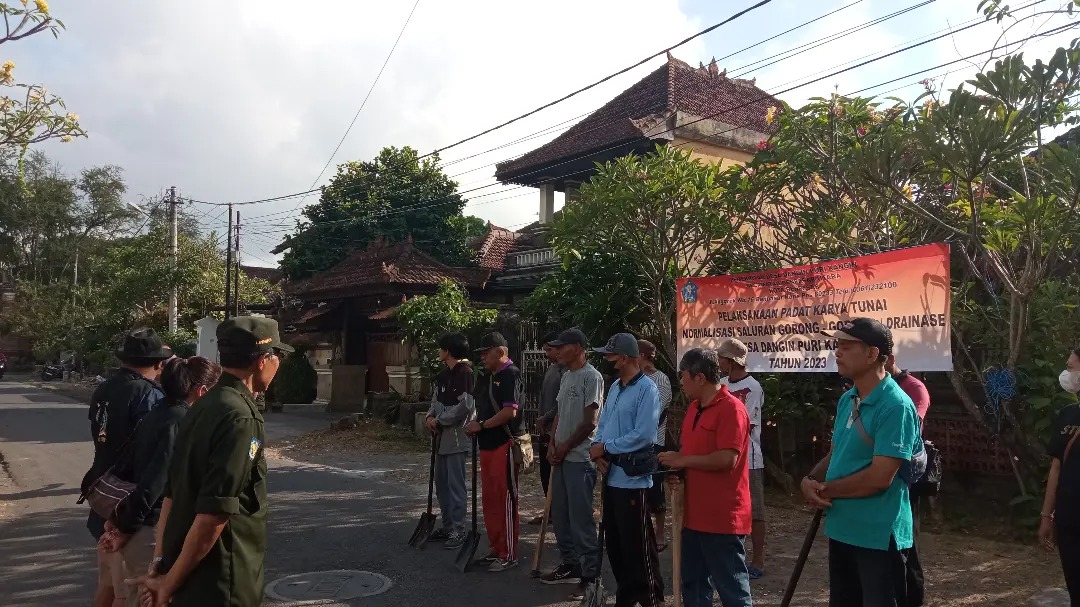 PADAT KARYA TUNAI DESA DANGIN PURI KANGIN TAHUN 2023