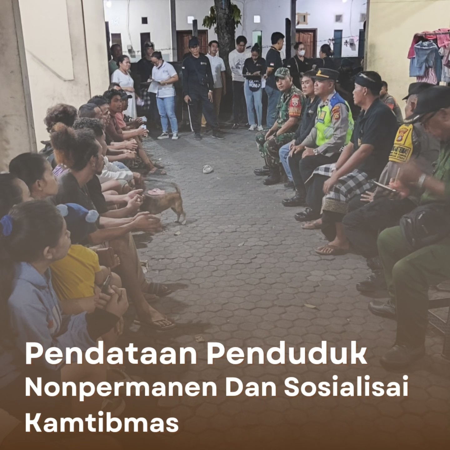 PENGAMANAN WILAYAH MELAUI PENDATAAN PENDUDUK NONPERMANEN