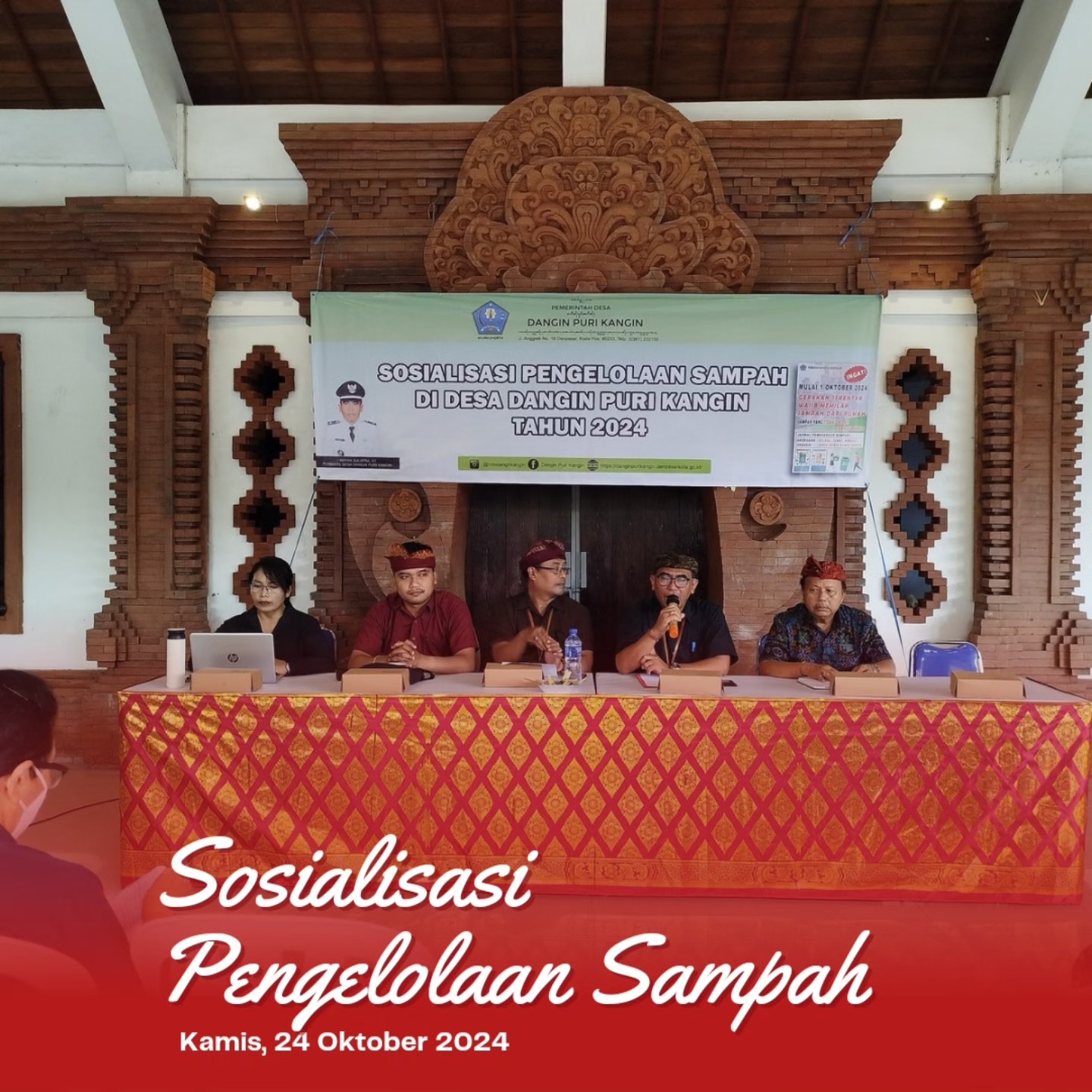 SOSIALISASI PENGELOLAAN SAMPAH