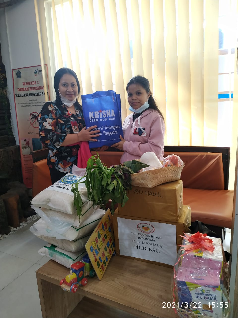 PENYALURAN BANTUAN IBU HAMIL