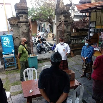 Kunjungan Kadis DPMD 