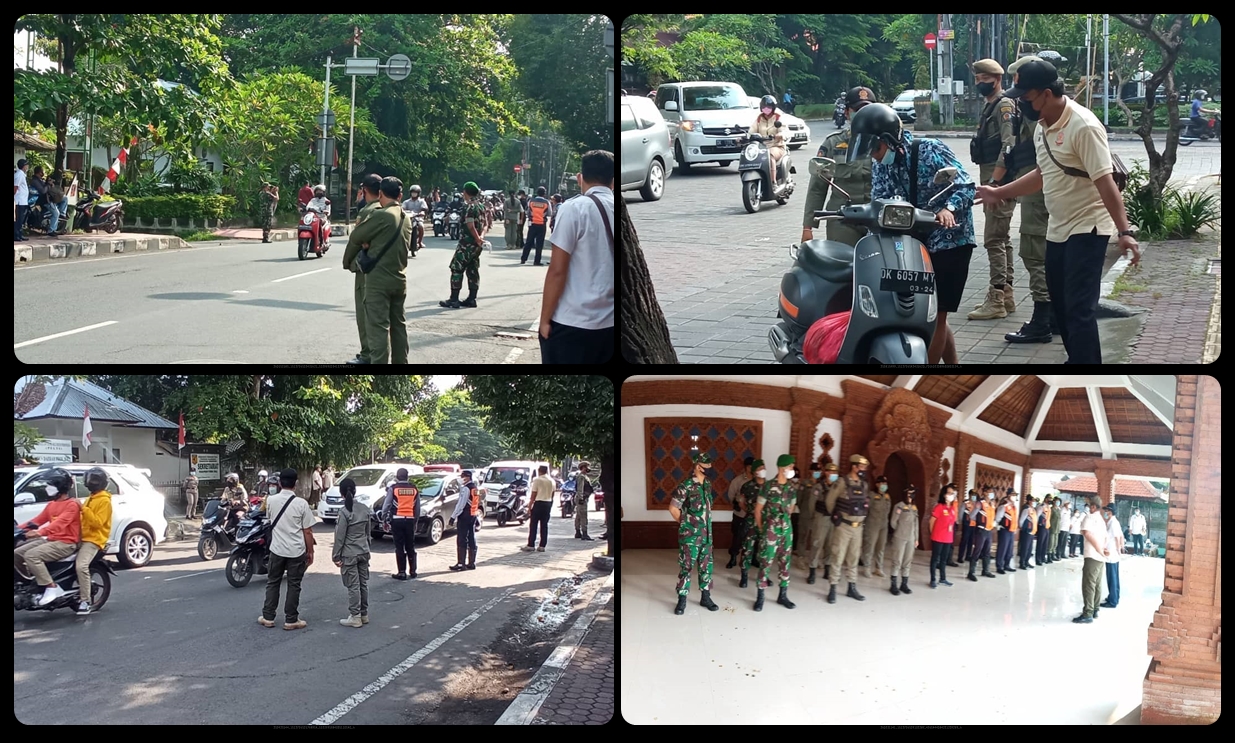 Penegakan Disiplin Penggunaan Protokol Kesehatan.