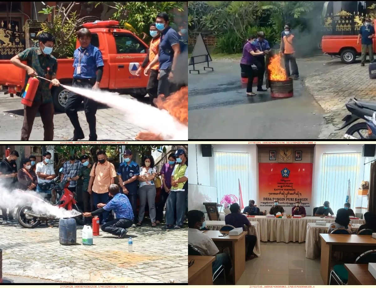 PELATIHAN PEMADAM KEBAKARAN