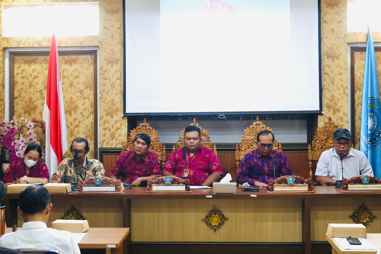 TM Parade Ogoh Ogoh dan juga sosialisasi pengelolaan sampah.