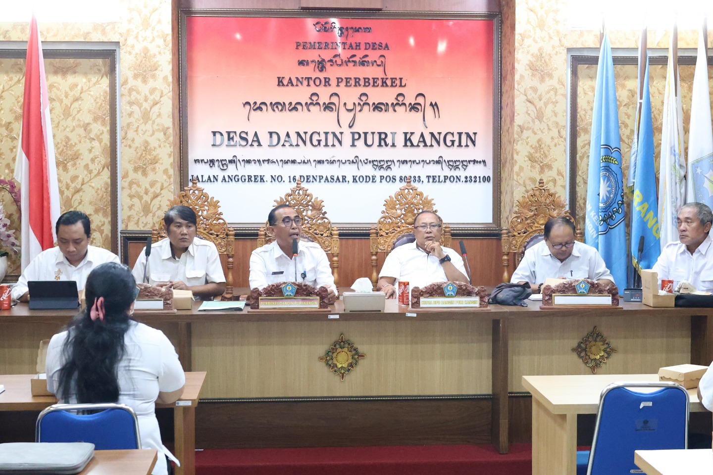 MUSYAWARAH BPD TENTANG LKPPD DANGIN PURI KANGIN TAHUN 2025