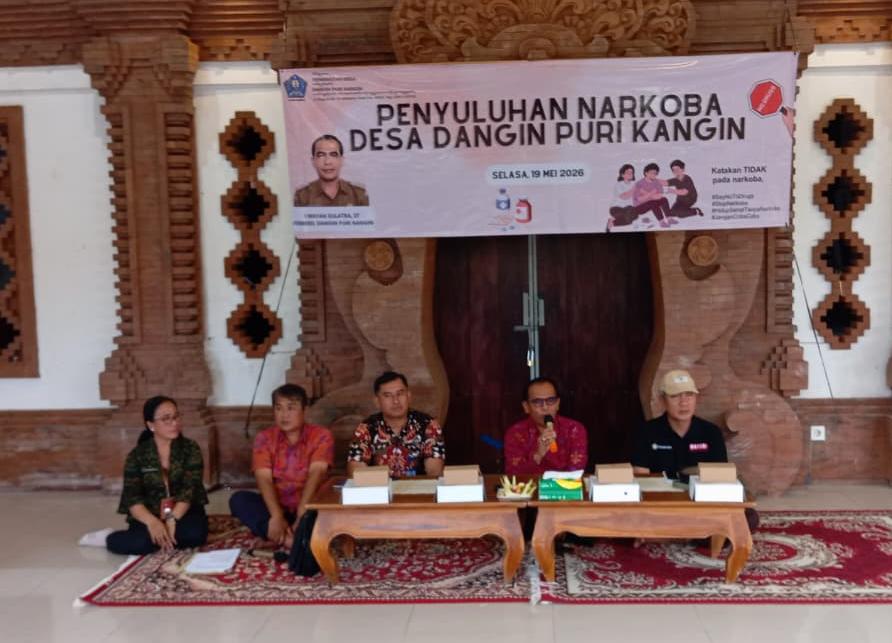 PEMERINTAH DESA DANGIN PURI KANGIN KONSISTEN RUTIN MELAKSANAKAN PENYULUHAN SEBAGAI UPAYA PENCEGAHAN PENYALAHGUNAAN NARKOTIKA DI DESA DANGIN PURI KANGIN