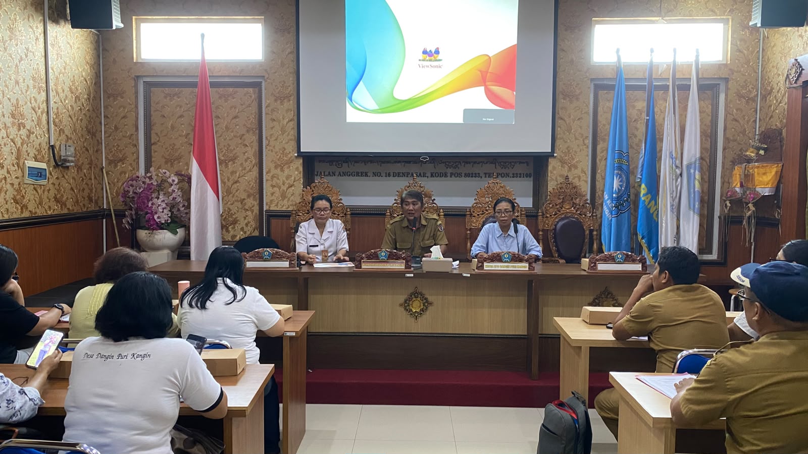 RAPAT KOORDINASI PERSIAPAN REMBUK STUNTING TAHUN 2026 OLEH TIM PERCEPATAN PENURUNAN STUNTING DESA DANGIN PURI KANGIN BERSAMA PUSKESMAS I DENUT