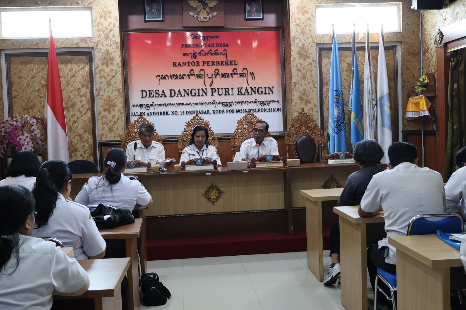MONITORING DAN EVALUASI TERKAIT PELAKSANAAN KEGIATAN APBDES 2026, ADMINISTRASI KEUANGAN DESA , KOPDES MERAH PUTIH DAN BUMDES DARI TIM KECAMATAN DENPASAR UTARA