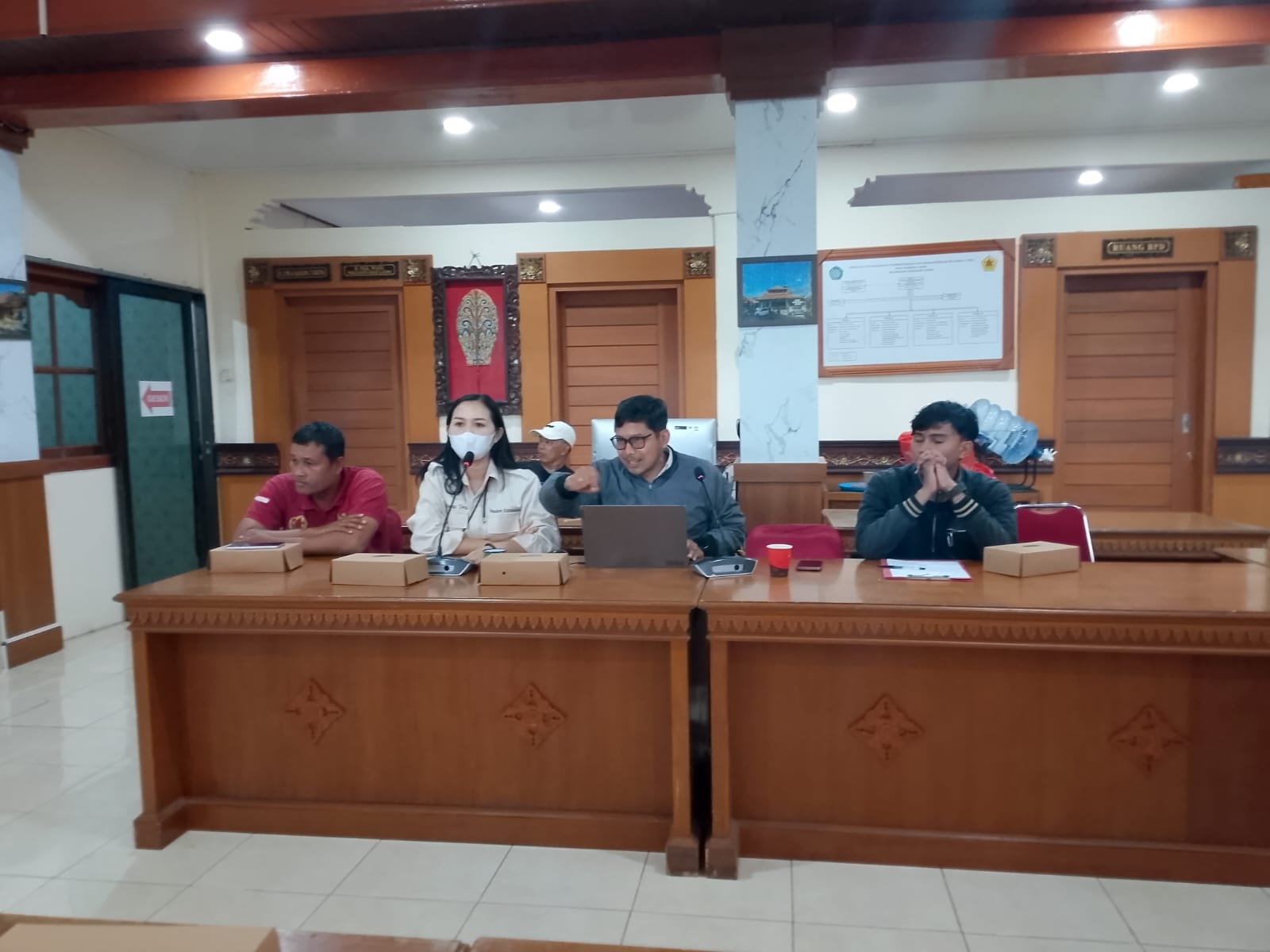 RAPAT KOORDINASI PENEGASAN BATAS DESA BERSAMA DPMD KOTA DENPASAR