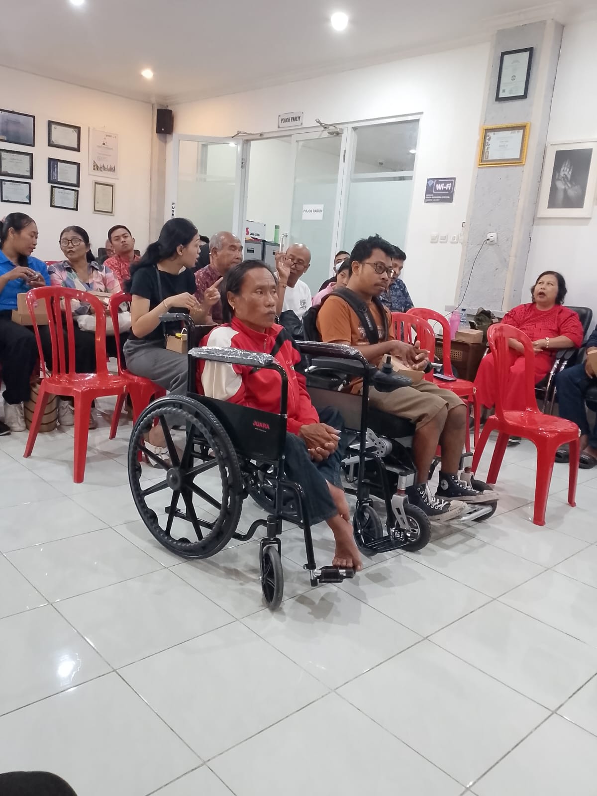 PENDAMPINGAN MASYARAKAT DESA DISABILITAS DALAM ACARA INDONESIA CINTA DISABILITAS